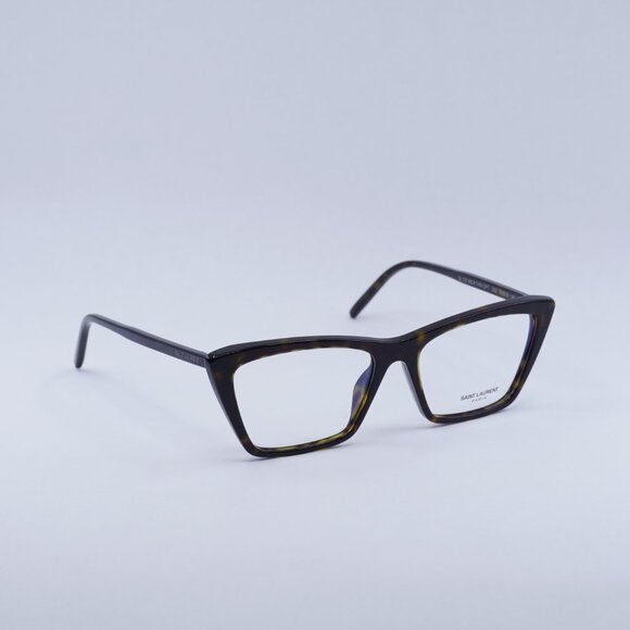 🕶️ New Saint Laurent SL737 MICA THIN OPT 002 Eyeglasses - Havana Frame - Picture 8 of 10